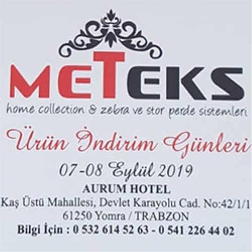 Trabzon Etkinliğimiz  7- 8 Eylül 2019 tarihlerinde Aurum Hotel